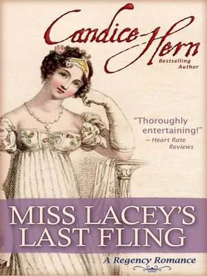 cover image of Miss Lacey's Last Fling
